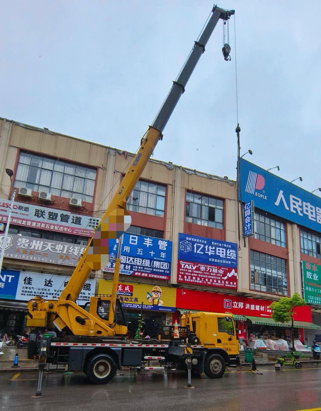 云州区吊车吊机租赁桥梁吊装